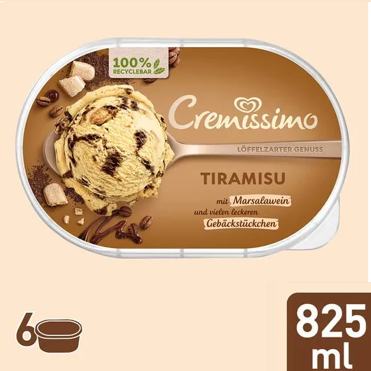 Cremissimo Spez. Tiramisu 6x825ml