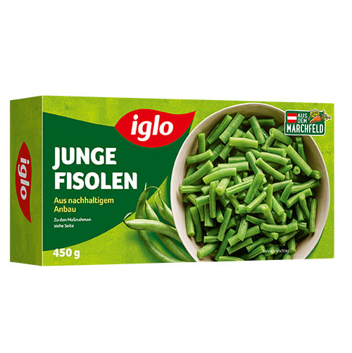 EH Iglo Junge Fisolen 6x450g