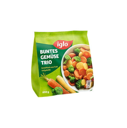 EH Iglo Buntes Gemüse Trio 8x650g
