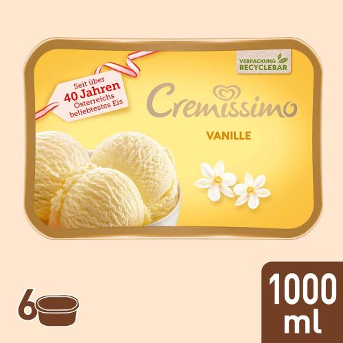 Cremissimo Vanille 6x1000ml