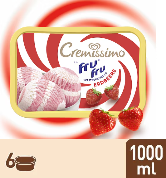 Cremissimo a la fru fru Erdbeer 6x1000ml