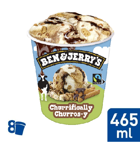 Ben & Jerry´s Churrifically Churros-y 8 x 465ml