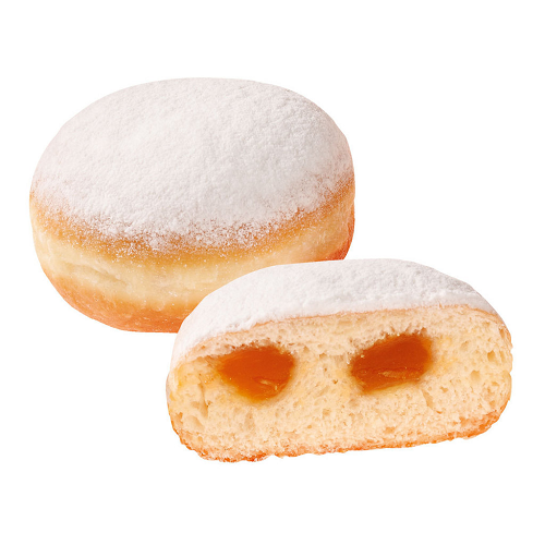 Edna SG-Krapfen mit Marillenfüllung 48x65g
