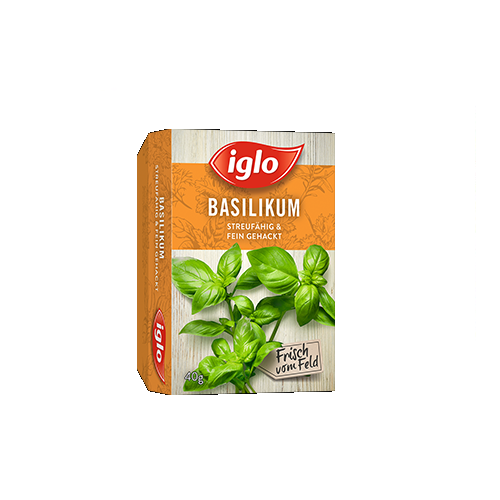 EH Iglo Kräuter Basilikum 8x40g