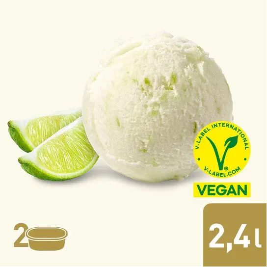 Carte D´Or Sorbet Limette VEGAN 2x2,4l
