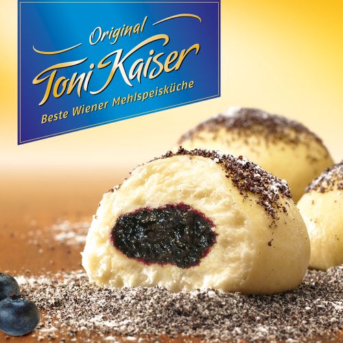 Toni Kaiser Dessertgermknödel Heidelbeer 45x60g