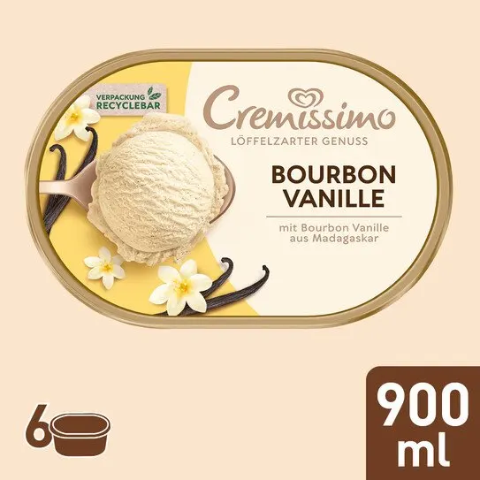 Cremissimo Spez. Bourbon Vanille 6x900ml