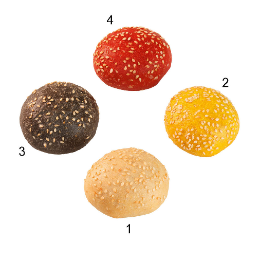 Edna FF-Flying Burger Mischkiste, 4-fach sortiert, 160x18g