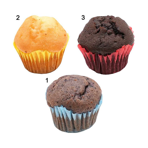 Edna Mini-Muffin-Mischkiste, 3-fach sortiert 60x20g