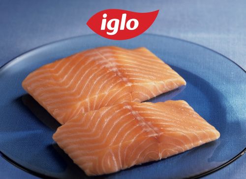 Iglo Atlant. Lachs Naturfilet-Portionen 34x150g ASC