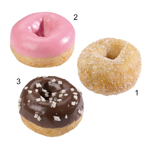 Edna Baby-Donut-Mischkiste, 3-fach sortiert 150x12g
