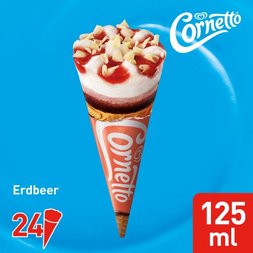 Cornetto Erdbeer 24x125ml