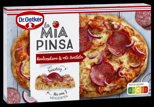 Oetker La Mia Pinsa Rindersalami 8x305g